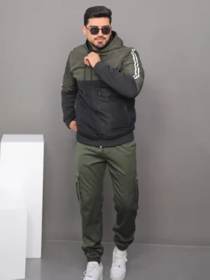 Ensemble: Veste imperméable + Pantalon cargo macco