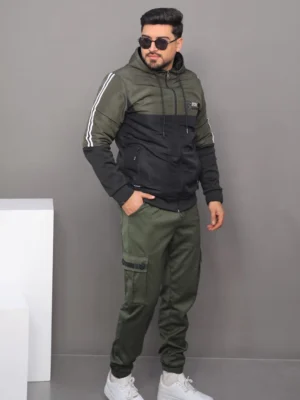 Ensemble: Veste imperméable + Pantalon cargo macco